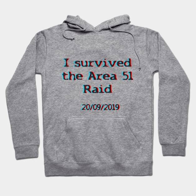 Raid Area 51 Trip Hoodie by ajillustration